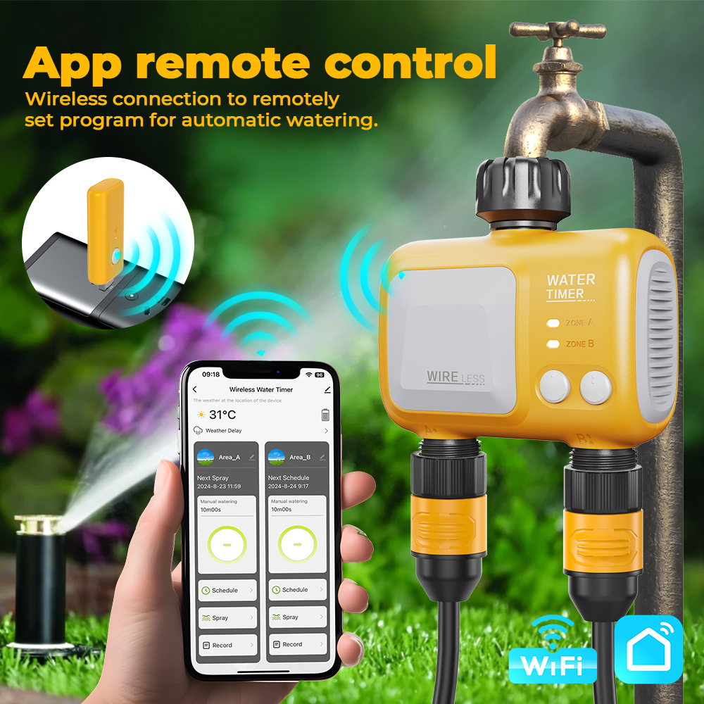 Eshico Summer Wireless 2-Zone  - огляд і ціна Wifi Irrigation Timer