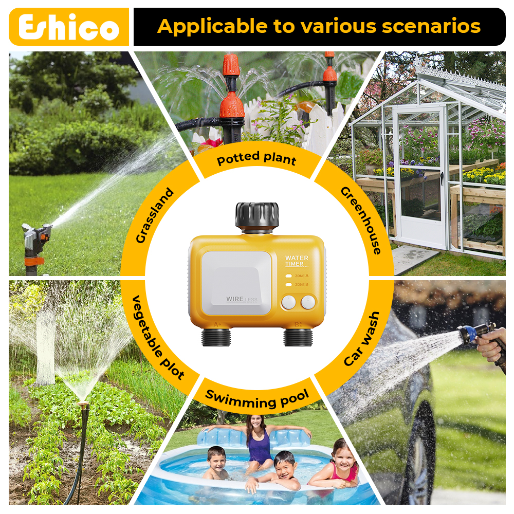 Eshico Summer Wireless 2-Zone  - огляд і ціна Wifi Irrigation Timer
