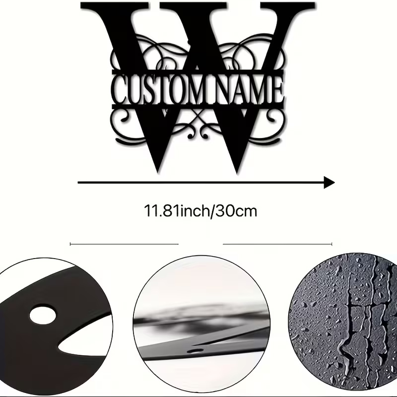 Classic Custom Monogram Metal  - огляд і ціна Smart Garden In Home