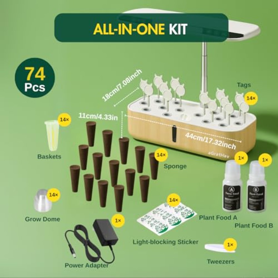 Hydroponics Growing System Kit - огляд і ціна Smart Garden Solar