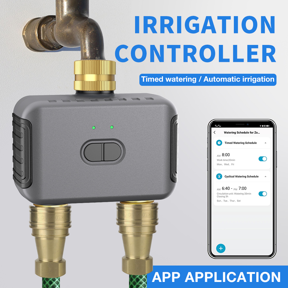 Tuya 2 Zone Watering Timer Gar - огляд і ціна Smart Garden In Home