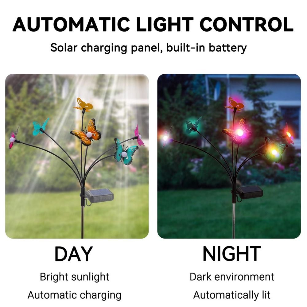 6/8 Head Butterfly Bobble Swin - огляд і ціна Smart Garden Led Lights