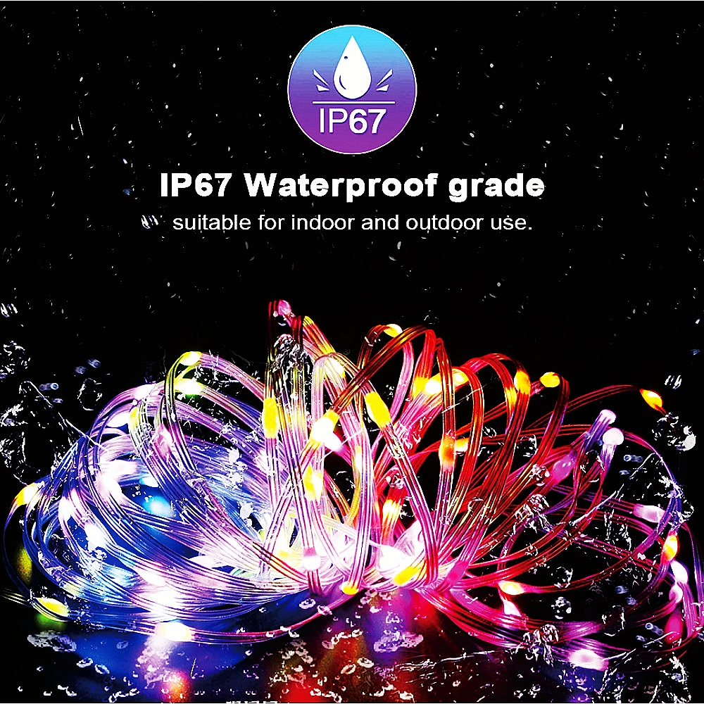 USB LED Smart app RGBIC Fairy  - огляд і ціна Smart Garden Led Lights