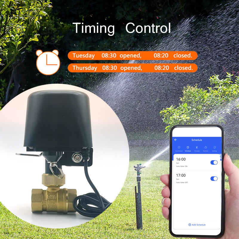 Tuya WiFi or Zigbee Water Valv - огляд і ціна Wifi Irrigation Timer